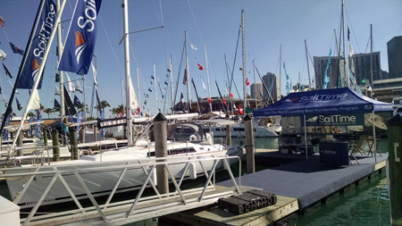 Miami Boat Show Debut of the Beneteau/SailTime partnership