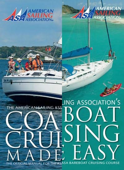 Sailing Coastal Cruising and Bareboat Cruising course books thumbnail