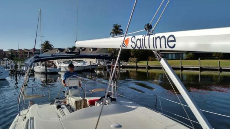 SailTime Boom on a sailboat in Detroit, MI