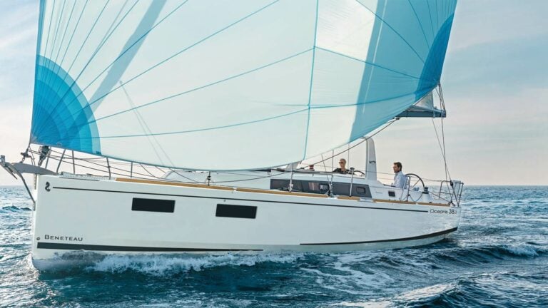 Beneteau Oceanis 38.1 "Wright By The Sea" under sail