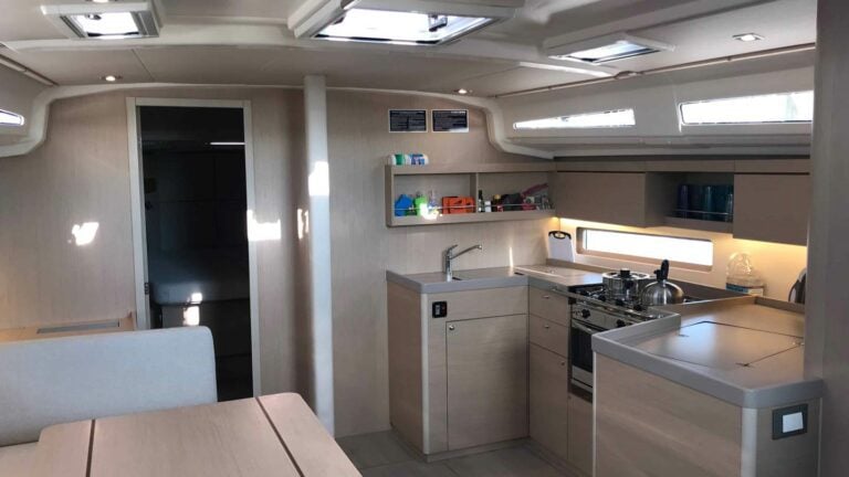 Beneteau Oceanis 40.1 Happy Ours interior galley